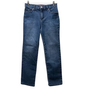GLORIA VANDERBILT AMANDA Jeans Blue Denim Womens Size 4PS Petite Short